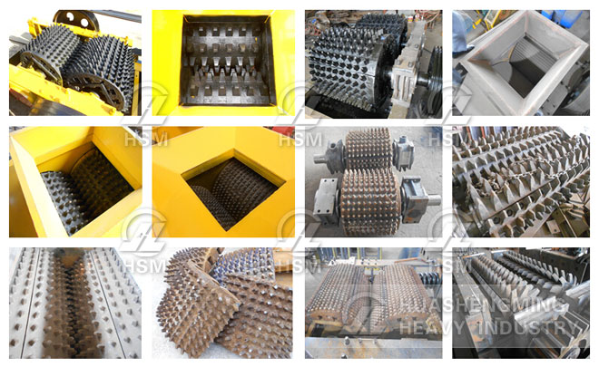 Toothed Roller Crusher Wear parts
