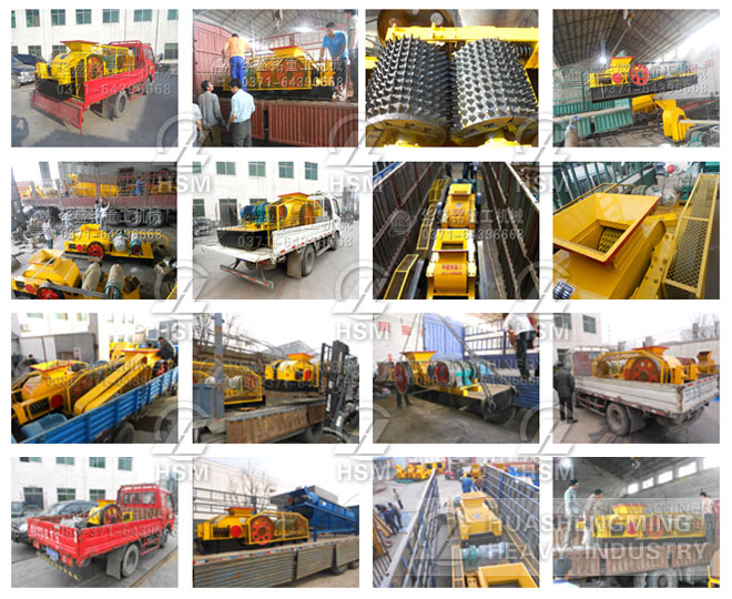 Toothed Roller Crusher Delivery