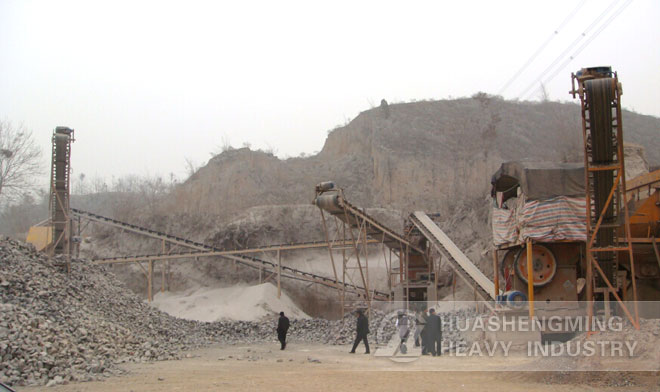 Sichuan Stone Production Line Site