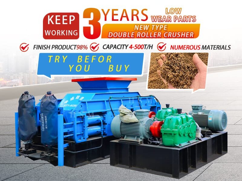 double roller crusher