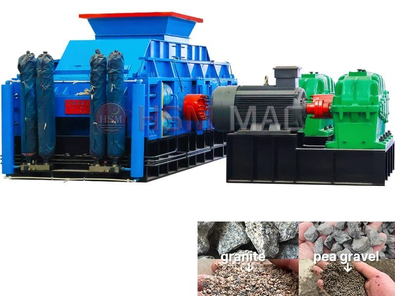 Weathered rock sand making machine