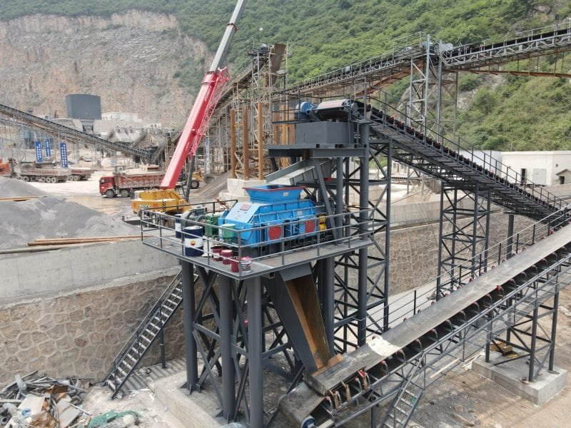 Complete View of the Coal Crushing Plant Site Complete View of the Coal Crushing Plant Site