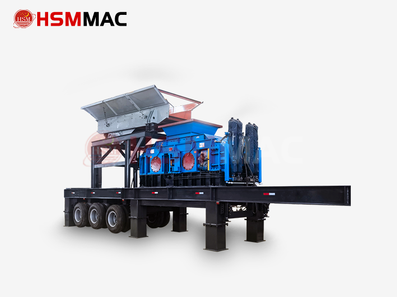 Mobile Double Roller Crusher