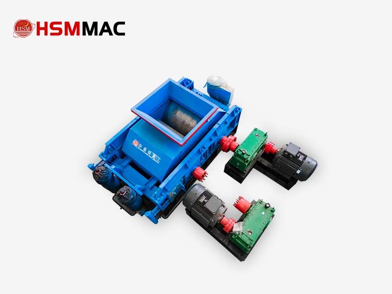 Double light roll crusher