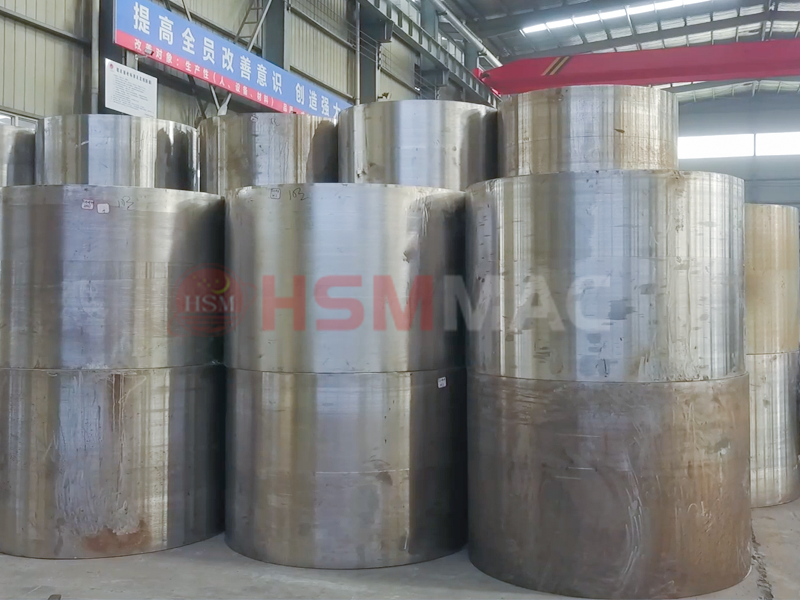 Roll Crusher Replacement Roll Skin Process