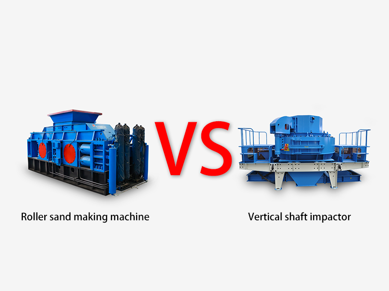 Roller Sand Making Machine Finished Product Rate Advantage