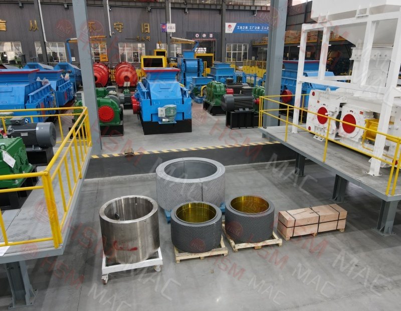 High manganese steel roller shells for crusher