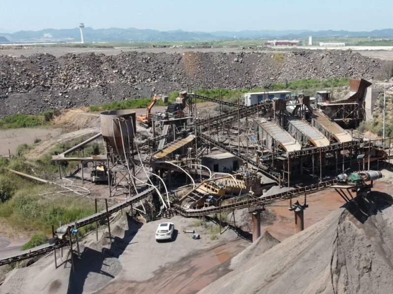 Modern Sand Production Plant Site Modern Sand Production Plant Site