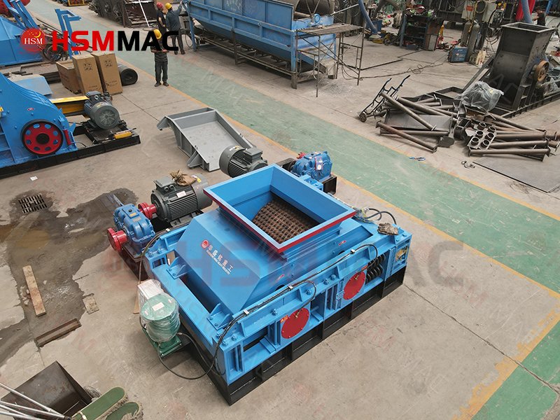 Heavy-Duty Hydraulic Double Toothed Roller Crusher