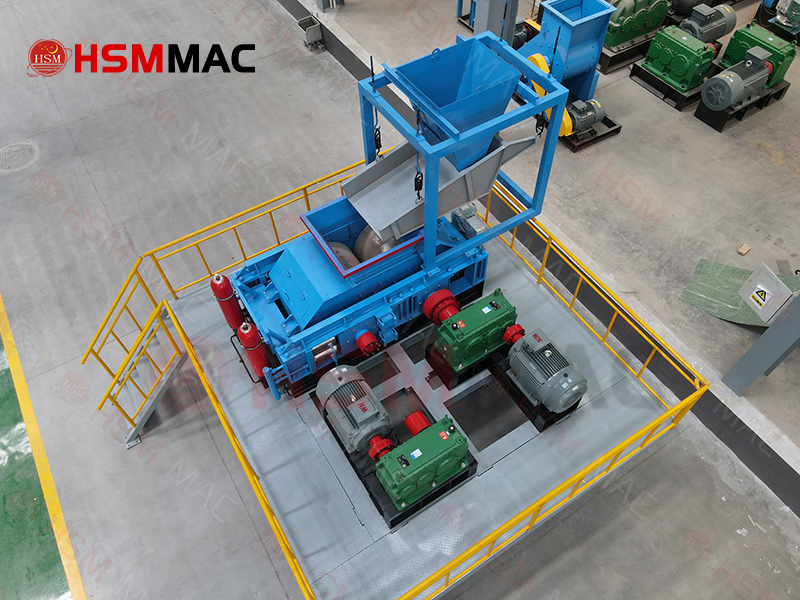 Hydraulic Double Roller Crusher