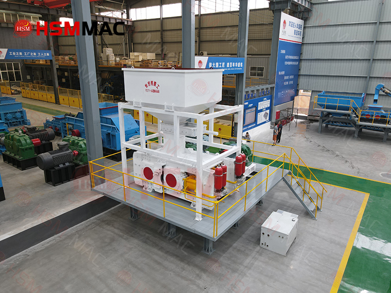 Actual workshop photo of High Pressure Grinding Roll (HPGR)