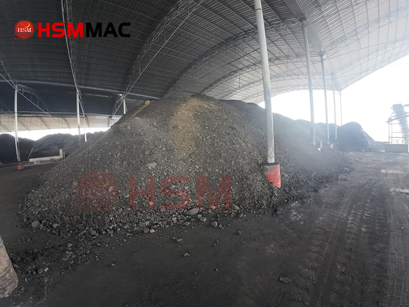 Coal gangue raw material Coal gangue raw material