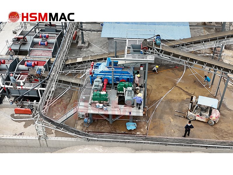300TPH Limestone Crushing Project in the Middle East