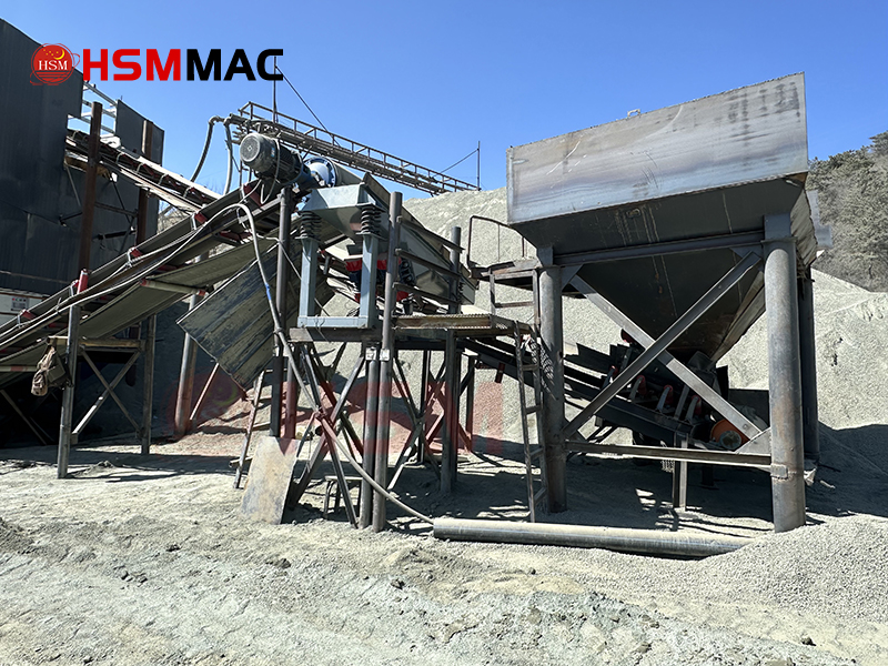 Spring Roll Crusher + Jaw Crusher for Tin Ore Crushing