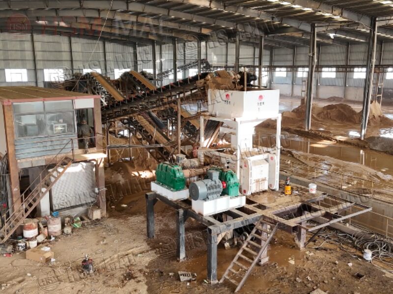 G1208 High Pressure Grinding Roll sand making site