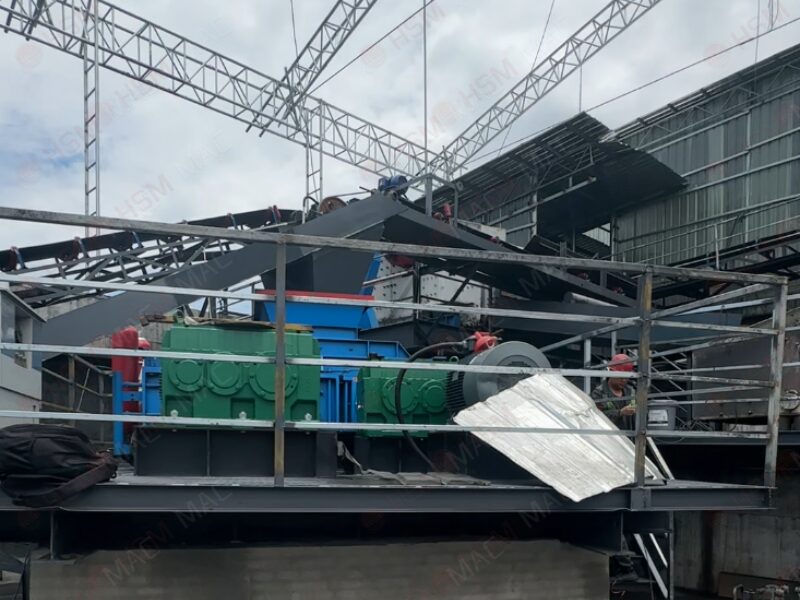 Huashengming Double-Toothed Roll Crusher Empowers Guizhou Gangue Sulfur Extraction Project