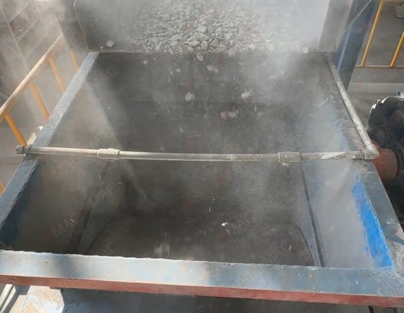 iron ore crusher crushing site