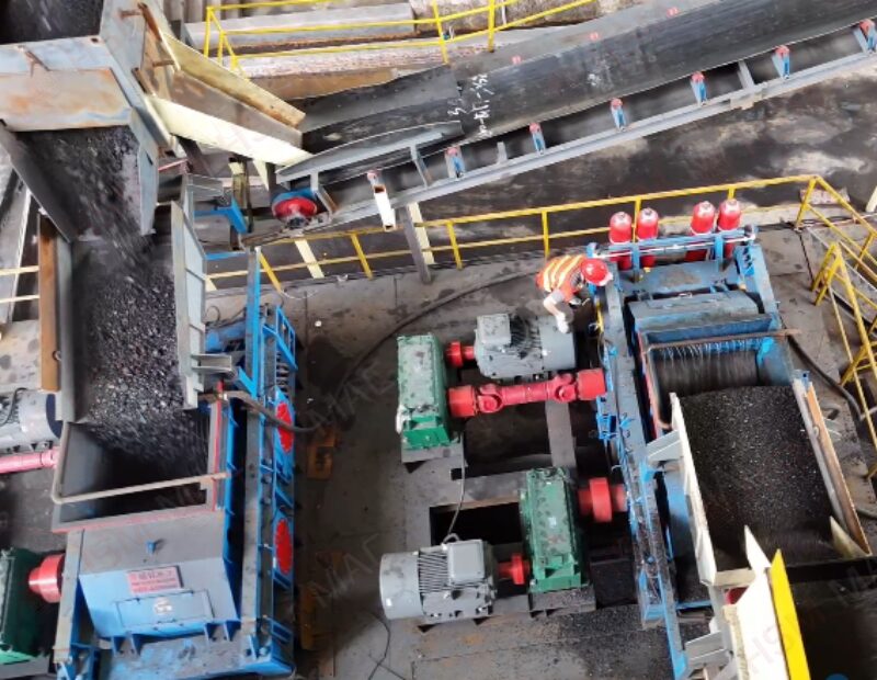 Roll Crusher for Coal Gangue Sulfur Extraction – Application Case