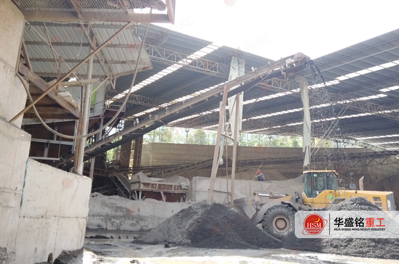On-site View of Crushed Limestone On-site View of Crushed Limestone