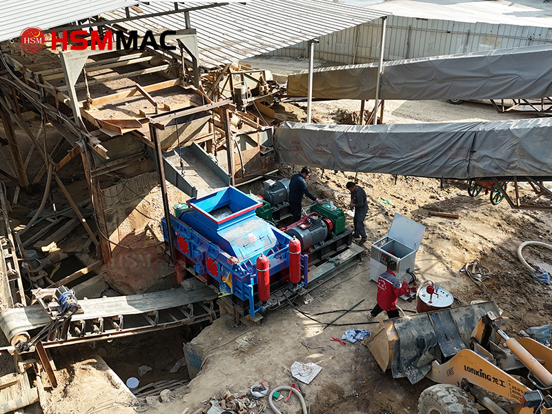 Granite Sand-Making Machine: The HSM Double-Roll Sand-Making Machine Solves the Challenges of Granite Sand Production