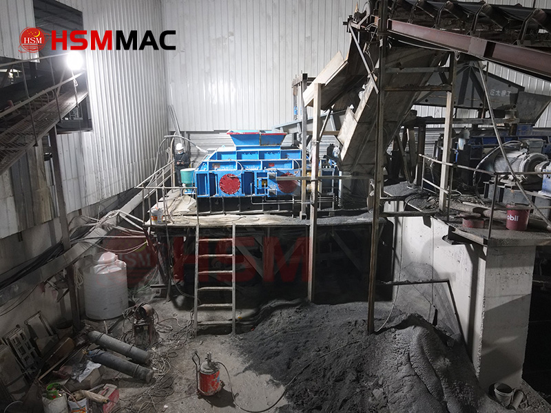 Huashengming double roll crusher