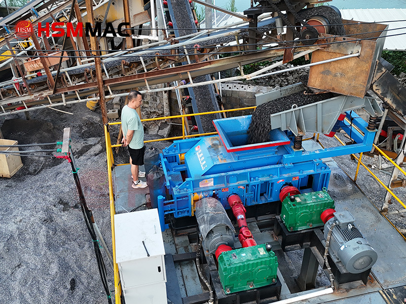 High-Quality Manufactured Sand: Achieving Optimal Particle Grading with Double Roll Crushers