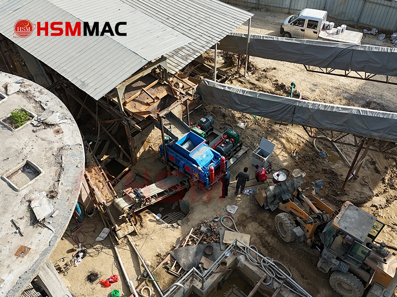 50 TPH HSM Double Roll Sand-Making Production Line 50 TPH HSM Double Roll Sand-Making Production Line